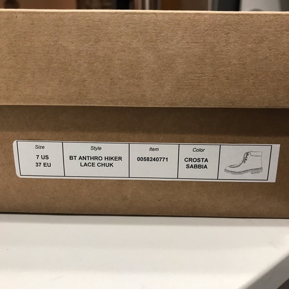 Anthropologie Susanne Lug Sole Hiker boots - Picture 4 of 5